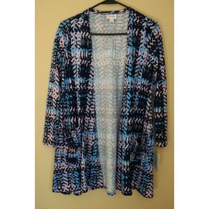 LulaRoe Caroline Open Sweater Jacket XS
